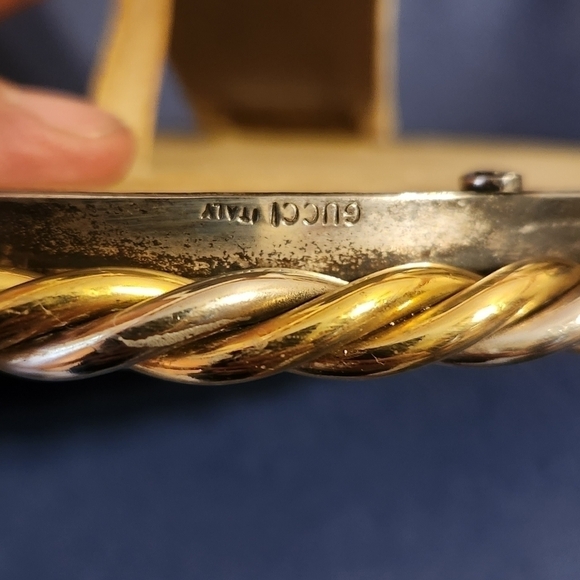 RARE VINTAGE GUCCI  HEAVY‎ PICTURE FRAME  Round - Picture 7 of 9